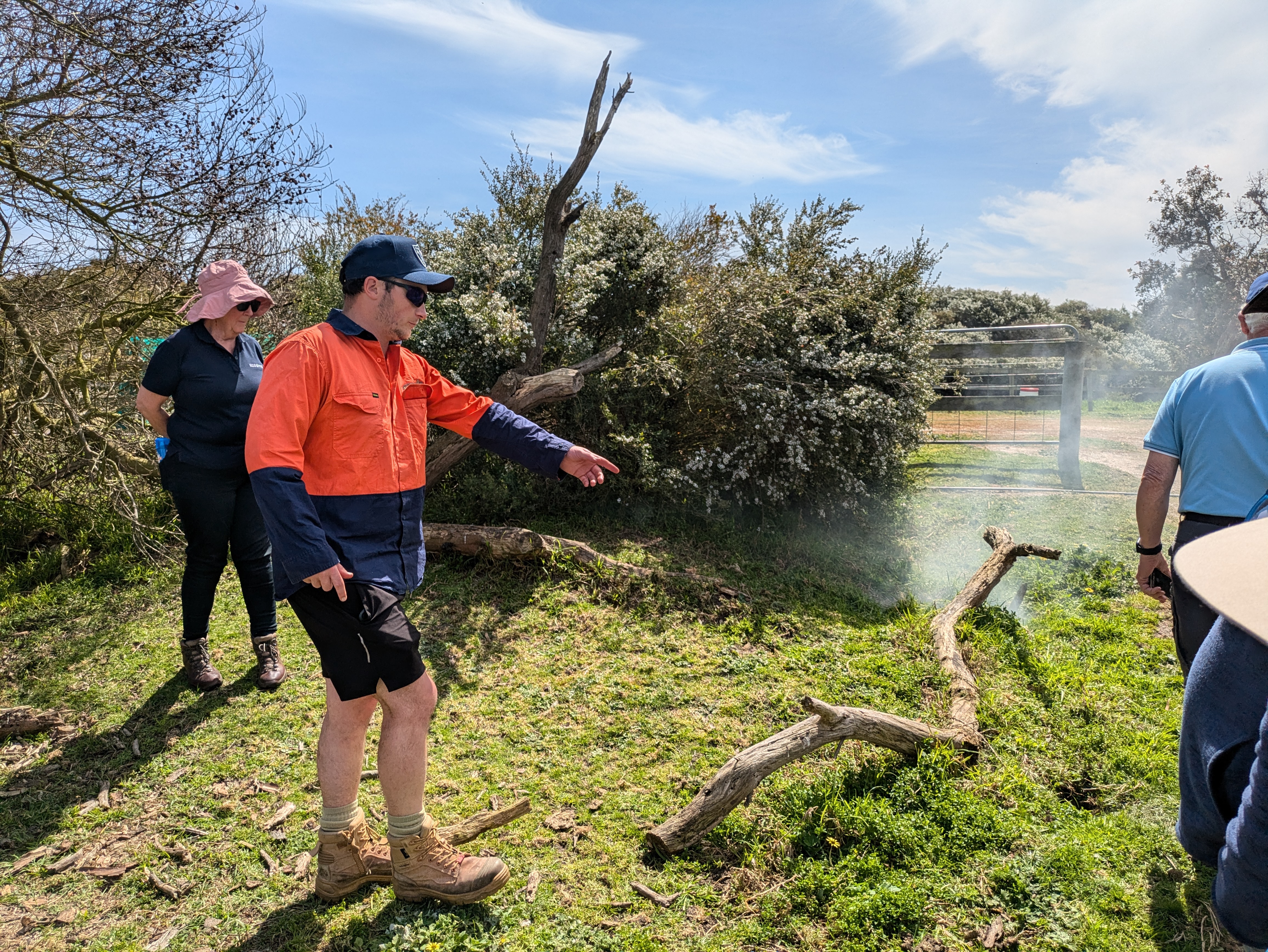 Restored vegetation along the Tarwin River